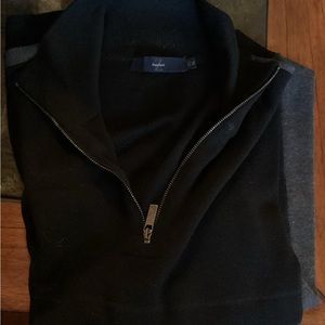 Zegna sport black sweater.  XL